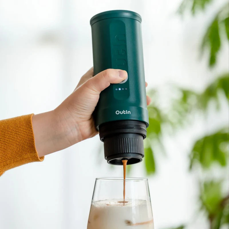 Máquina de café expresso portátil Nano (OutIn Teal)