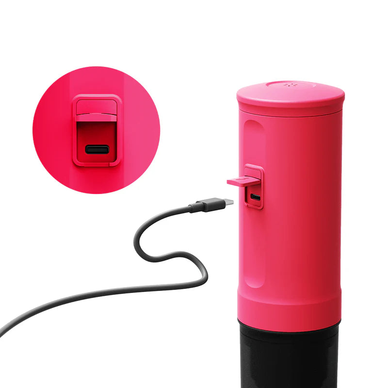 Máquina de café expresso portátil Nano (rosa fúcsia)